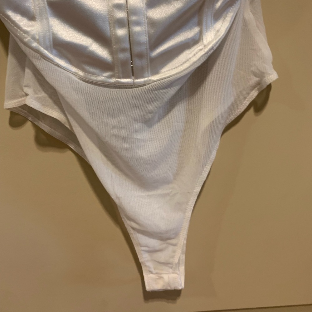 Dolls Kill satin & mesh bodysuit - Picture 5 of 16